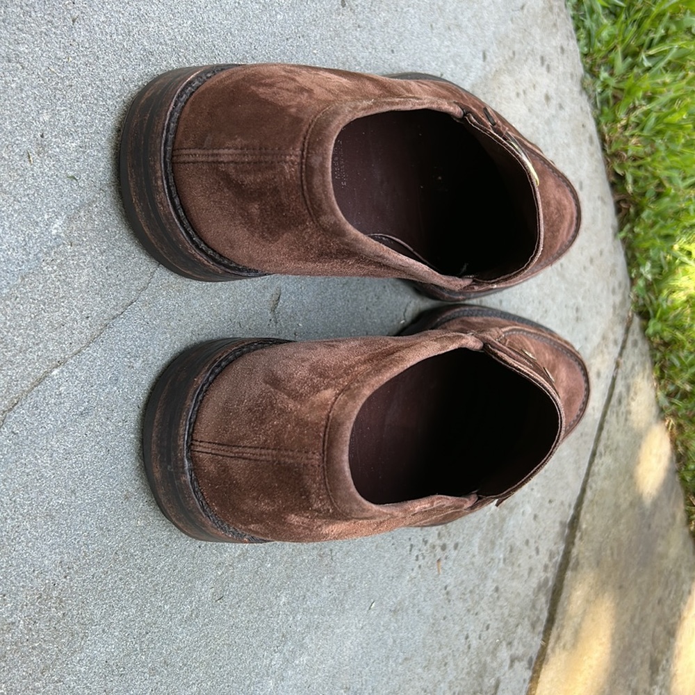 Bally - Suede Loafers, Chestnut Brown, Rubber Sole - Picture 7 of 7